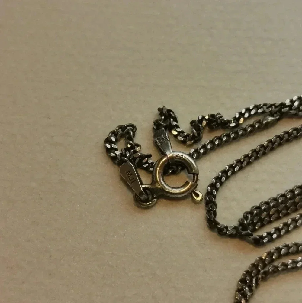 Sterling turquoise key necklace - Picture 5 of 5
